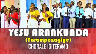 YESU ARANKUNDA NDABIZI NEZA YARAMPEZAGIYE By Chorale IGITERAMO  Église de Pentecôte de CIBITOKE [upl. by Petes]