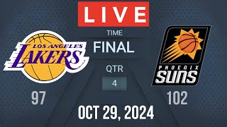 NBA LIVE LOS ANGELES LAKERS VS PHOENIX SUNS I NBA 2K25 October 29 2024 SUNS vs LAL 2K25 [upl. by Animor148]