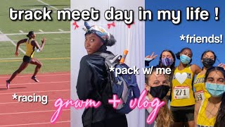 TRACK MEET DAY IN MY LIFE  GRWM  VLOG   AZARIA PURDY [upl. by Akym]