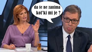 Vučić  Da te ne zanima možda kolki mi je 🙂 [upl. by Anicnarf]