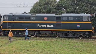 Rovos Rail the Pride of Africa on the NATCOR mainline KZN [upl. by Ormsby]