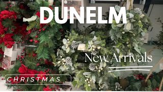 DUNELM NEW ARRIVALS CHRISTMAS DECORATIONS 2024 [upl. by Asante]