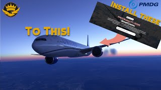 Installing PMDG Liveries from flightsimto  msfs2020 pmdg [upl. by Yrallih]