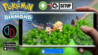 Pokemon Brilliant Diamond Full Setup on Yuzu Emulator on Android Mobile  Pokemon Brilliant Diamond [upl. by Ivens]