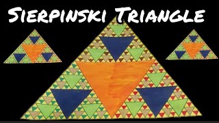 How to Make a Sierpinski Triangle  Art Integrated Learning in Mathematicsquot [upl. by Aneri]