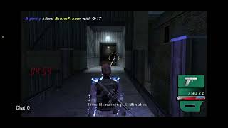 Syphon Filter Dark Mirror PSPPPSSPP Online Refinery 5 player FFA [upl. by Magdau]