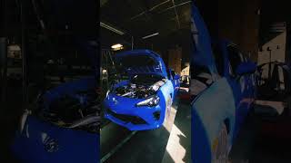 HKS turbo kit GT86 on Dyno making jams [upl. by Eciram]