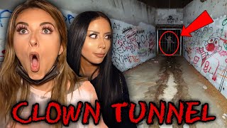 Our Horrifying Experience at CLOWN Tunnel ft Amber amp Kat [upl. by Urina]