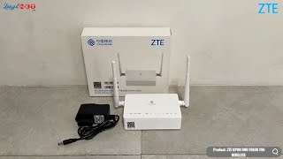 ZTE GPON ONU F663N V9A WIRELESS 300Mbps  92689 [upl. by Graces]