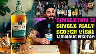 THE SINGLETON Single Malt Scotch Whiskey  LUSCIOUS NECTAR 12 YEARS OLD Viski Tadımı ve Tarihi [upl. by Palmira389]