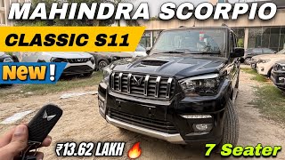 2024 Scorpio Classic S11 Top Model Walkaround  Scorpio Classic 7 Seater  Review with Aryan [upl. by Nilra706]