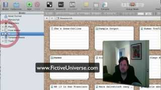 Scrivener Tutorial Research [upl. by Wandy971]