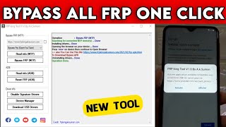 New Free Tool FRP King Tool 2022  All Samsung FRP Bypass One Click All Android 7891011 MTP Mode [upl. by Analem786]