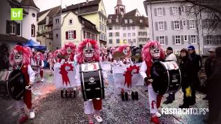 Schlappschwänz FasnachtClip «Pompeii» Umzug Liestal 2015 [upl. by Yrtnej595]