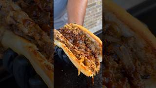 Chopped Steak Sandwich w Bacon Jam shorts food recipe [upl. by Esinev]