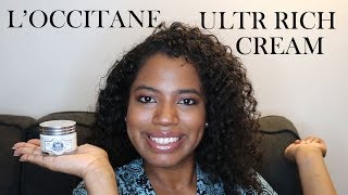 L’Occitane Ultra Rich Face Cream OVERVIEW [upl. by Anniahs596]