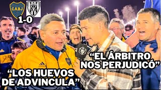 “ADVINCULA Y CAVANI LAS FIGURAS”  BOCA 1  0 INDEPENDIENTE DEL VALLE  REACCIÓN CON LOS HINCHAS [upl. by Ximena325]