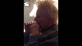 Gram plays Serdeczna Matko on harmonica [upl. by Gokey]