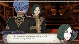 Marianne amp Linhardt Support Conversations  Fire Emblem Three Houses Switch [upl. by Judon]