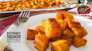 Simple Roasted Butternut Squash Recipe [upl. by Cochard]