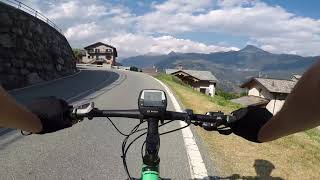 MTB Ebike giro ad anello Torgnon  Lago di Cignana  Cervinia [upl. by Rentschler]