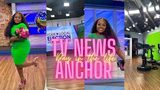 DAY IN THE LIFE  TELEVISION NEWS ANCHOR GYM  SKINCARE ROUTINE  LIVE ANCHORING  RADIO [upl. by Cela]