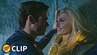 Eternals vs Ikaris  Final Fight Scene Part 1  Eternals 2021 IMAX Movie Clip HD 4K [upl. by Htiderem69]