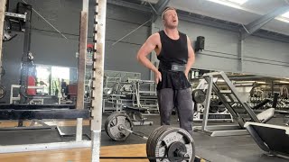 500lb x 5  New Deadlift Five Rep Max [upl. by Bijan]