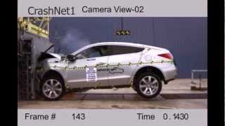 Acura ZDX  2010  Frontal Crash Test  NHTSA  CrashNet1 [upl. by Garlanda]