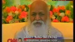 Exclusive  Maharishi on Transcendental Meditation  Larry King Live [upl. by Annasoh]