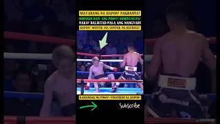 NAKO MUNTIK MA SUNTOK NG REFEREE MAYABANG NA KALABAN HINDI UMUBRA SA PINOY 🎯 Gaballo vs Nakamura [upl. by Yssim]