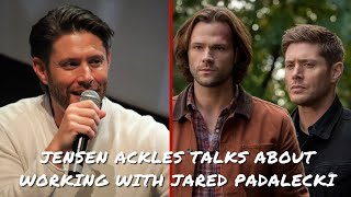 Jensen Ackles talks about working with Jared Padalecki [upl. by Lindblad]