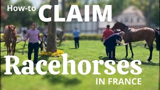 Howto claim racehorses in France [upl. by Row]