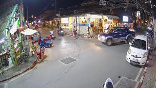 🔴 Piri Piri Mediterranean Bar amp Grill  Lamai  Koh Samui  Thailand  Live Street Webcam  1440p [upl. by Readus106]