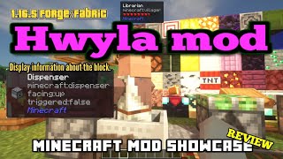 Minecraft 1165  Hwyla mod Review [upl. by Benton776]