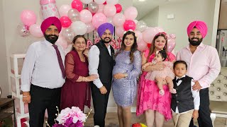 Best Baby Shower Indian Family In Canada [upl. by Ahsimal]