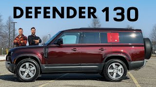 2023 Land Rover Defender 130 Quick Review  More Seats [upl. by Charlot]