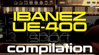 IBANEZ UE400  VOLCA DRUM NUBASS KEYS  TT303  DFAM  No Talking [upl. by Neel571]