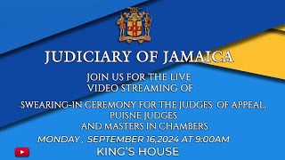 Swearingin Ceremony for the Judges for the Michaelmas Term [upl. by Adnala]