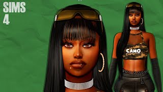 Yasmine Royal 💅  CC Folder amp Sims Download  Sims 4 Create a Sim [upl. by Novelia603]