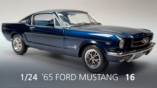 FORD MUSTANG FASTBACK 124 REVELL  part 16 [upl. by Earas]