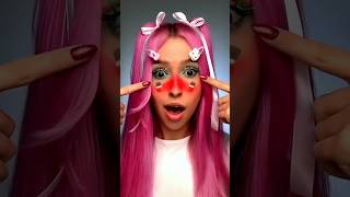 Christmas Filters pick my Makeup 😱🫣 Viral Funny Makeup [upl. by Annaeiluj]