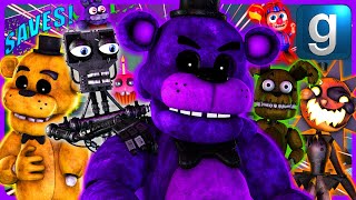 Gmod FNAF  Going On Random FNAF Saves Part 9 [upl. by Natanoy]