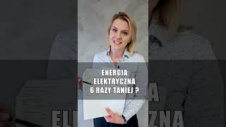 Energia Elektryczna 6 razy taniej 📉🔋fakturazaenergięrachunekzaprąd [upl. by Fusuy260]