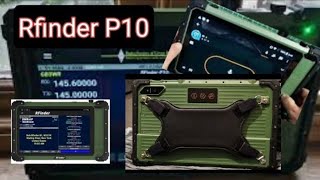 Rfinder P10 Radio Tablet DMR Android [upl. by Navert260]