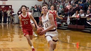 Highlights 🏀 Dieterich vs EffinghamMaroons Win Featuring Coach Farmer amp BohnhoffCaleb Gephart [upl. by Nairb]