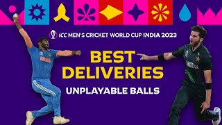 Every unplayable delivery from Cricket World Cup 2023 💫 [upl. by Tse]