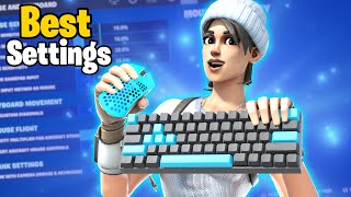 NEW BEST KBM SETTINGS  Sensitivity in Chapter 5 Fortnite Tutorial [upl. by Weyermann334]