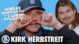 KIRK HERBSTREIT Sundae Conversation with Caleb Pressley [upl. by Goraud]