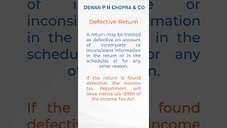 Understanding Defective Returns amp Section 1399 Notices Key Insights for Taxpayers 📑 [upl. by Yaker]